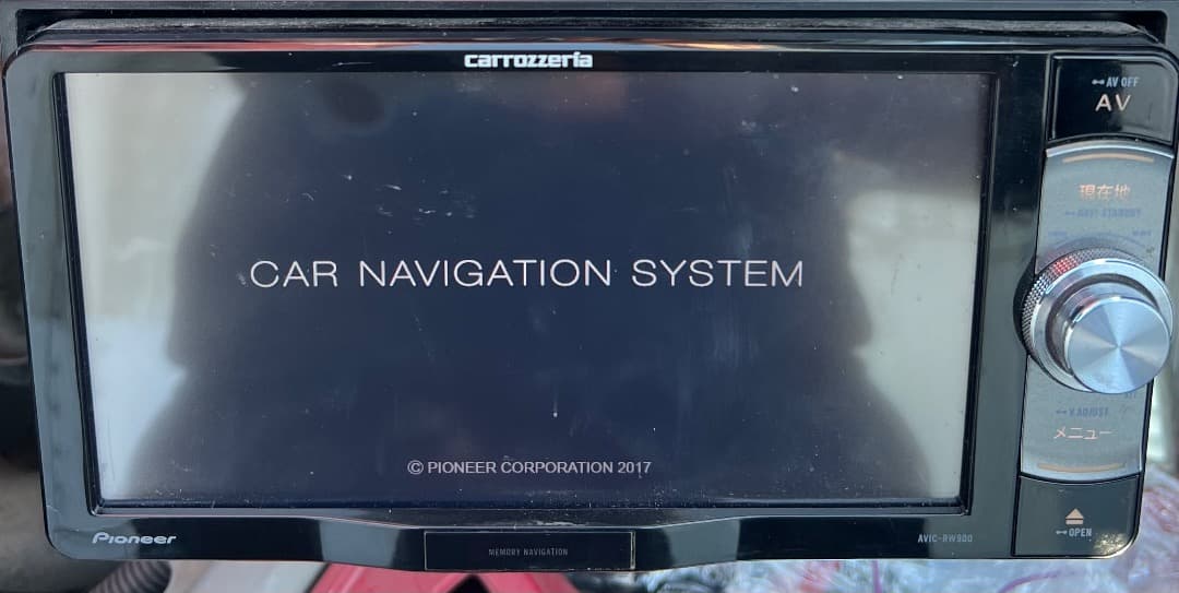 パイオニアAVIC-RW900-R ナビゲーションフルセグ地図データ2017年版