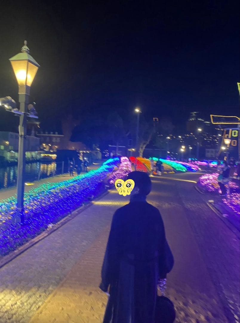 HARE バイカラープリーツコート　黒　美品