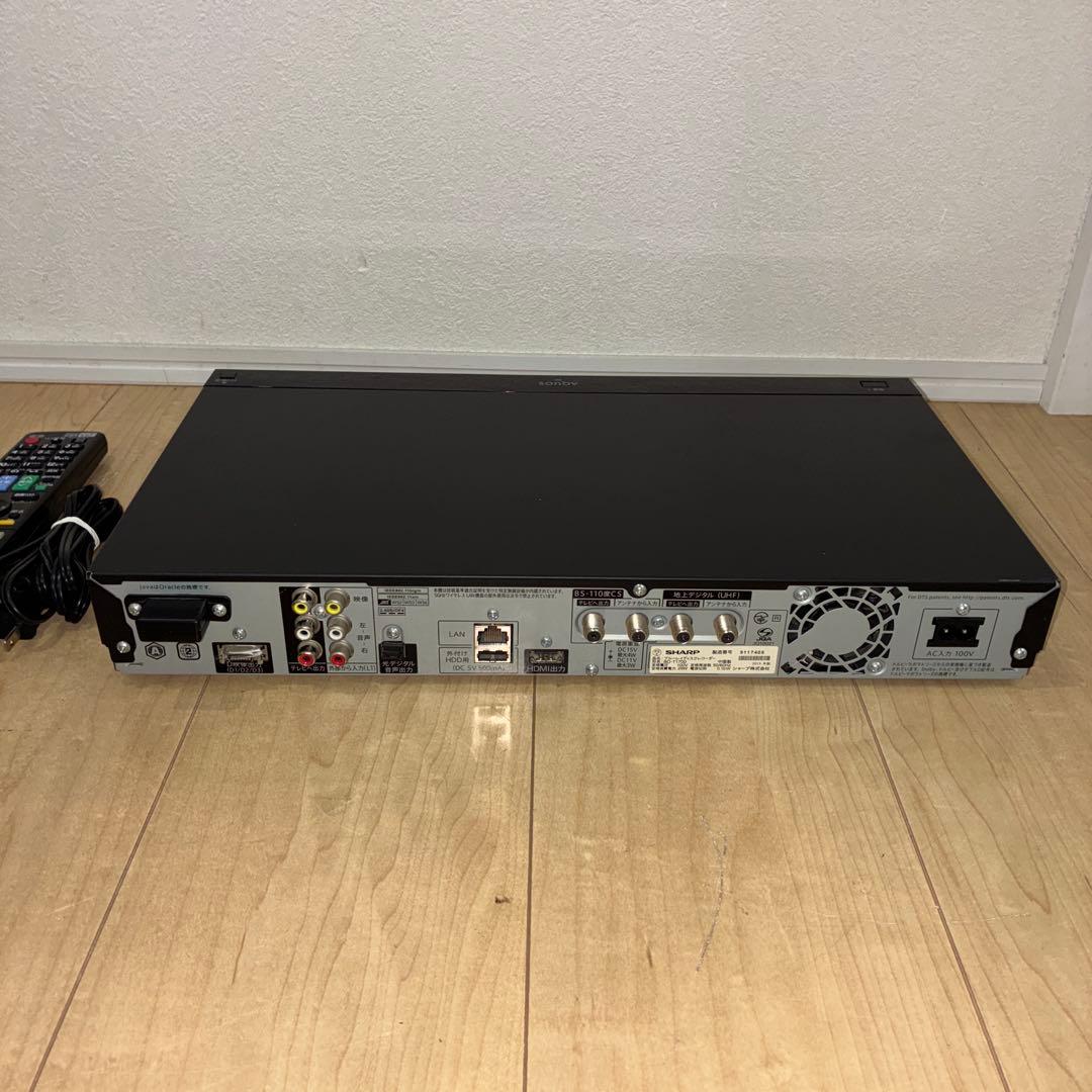 シャープ　ブルーレイレコーダー　BD-T1700動作ok です