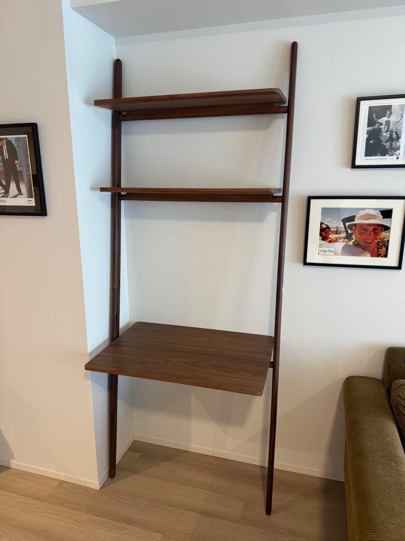 Harman mirror フォークラダーデスク ウォールナット