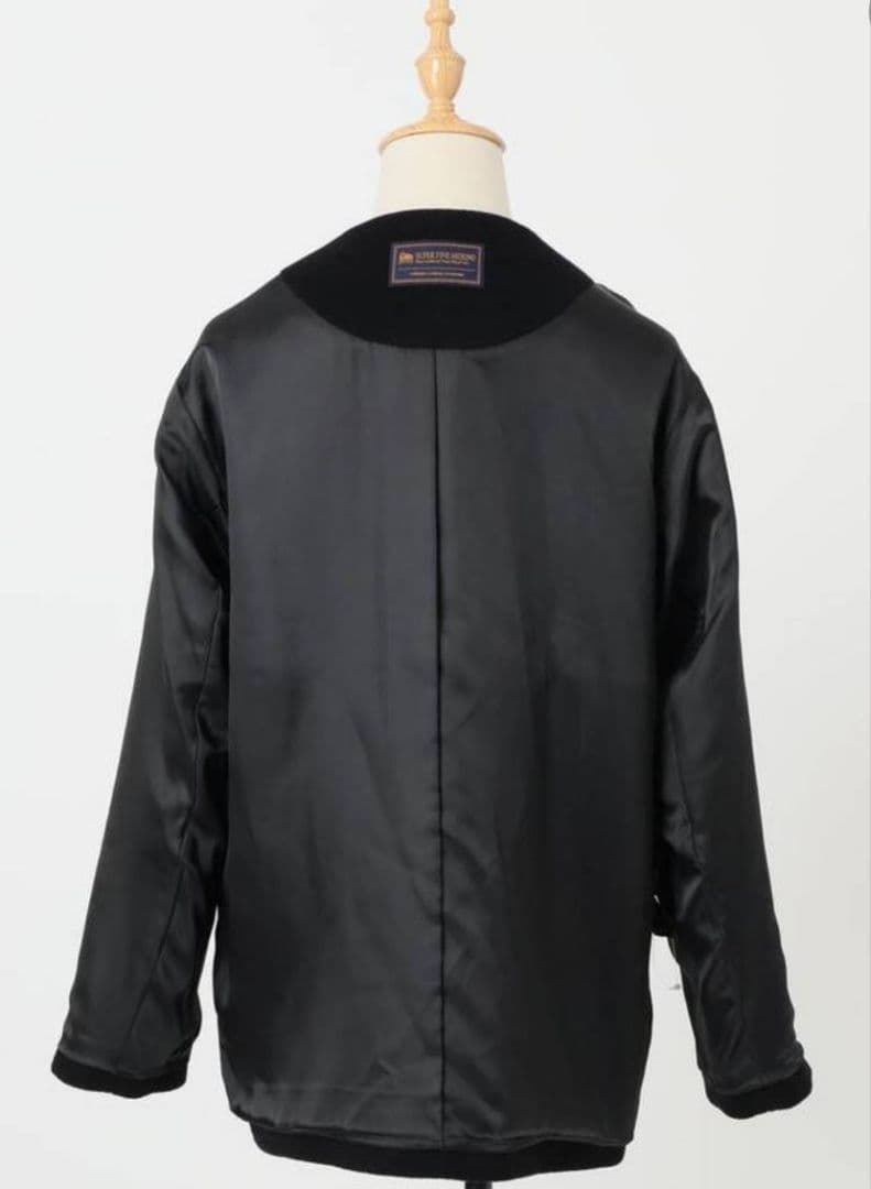 JOURNAL STANDARD relume ブラック ノーカラーコート