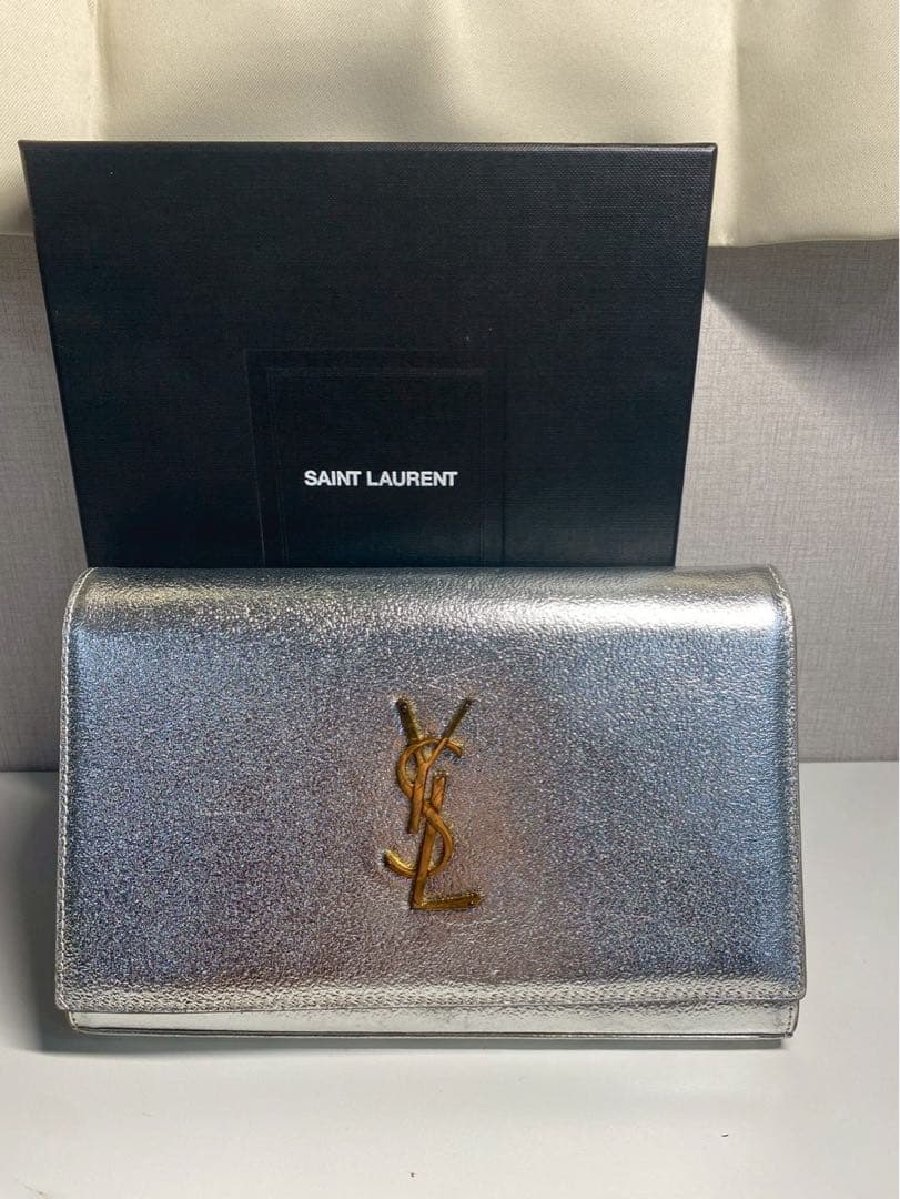 m*i様 サンローラン ケイト ショルダーバッグ チェーンショルダー YSL バ