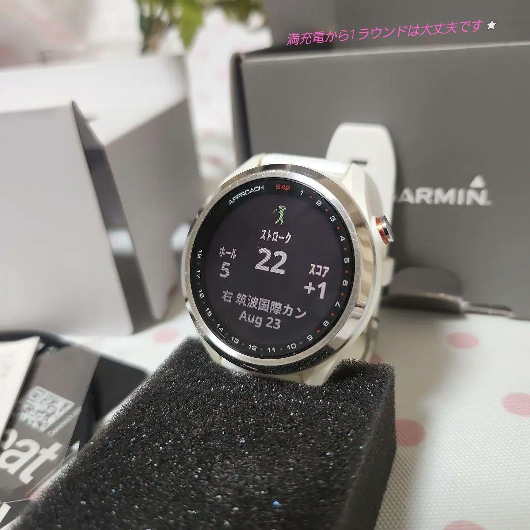アプローチ⭐S42　GPS☆ゴルフウォッチ ガーミン☆　ゴルフナビ✨