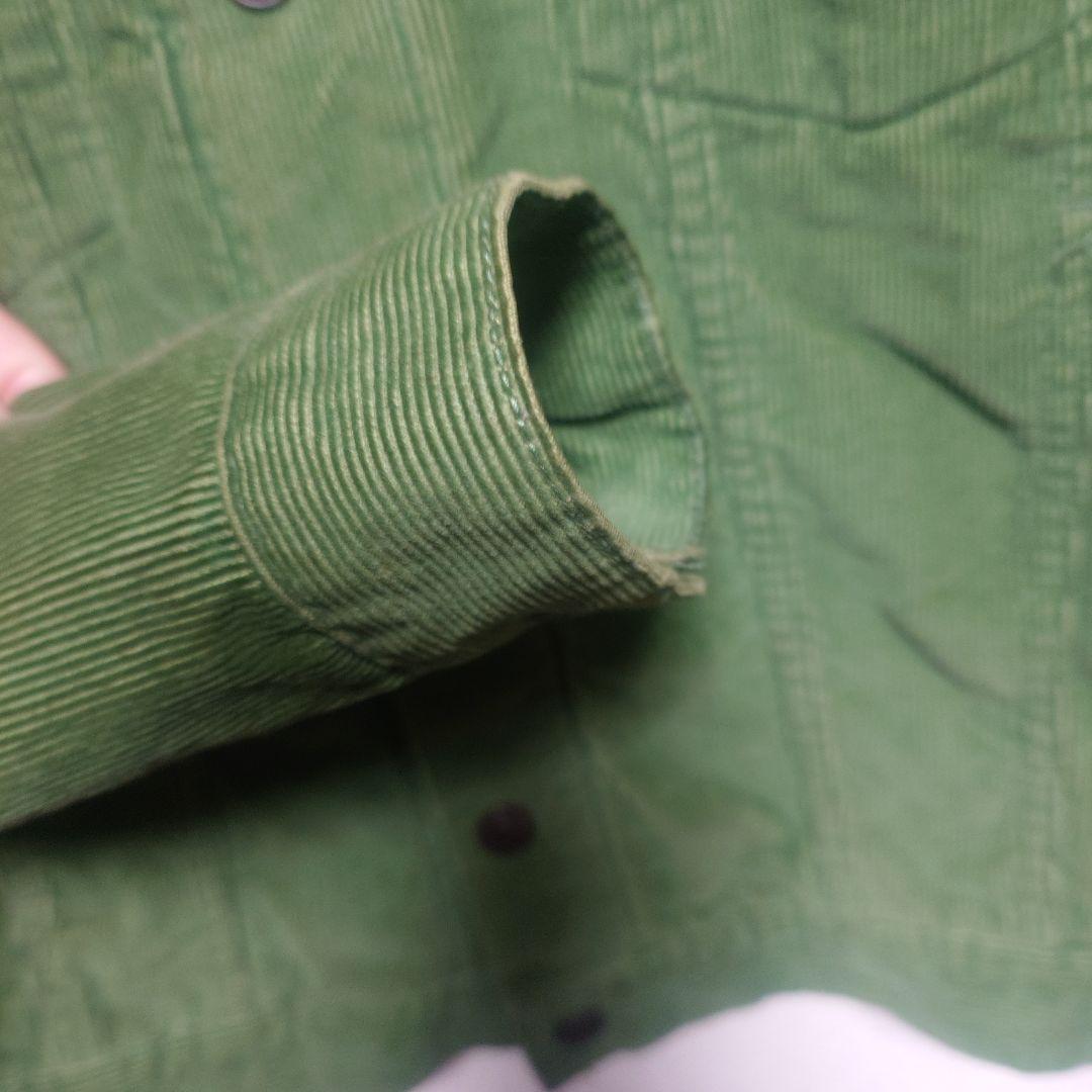 わたしん　リーバイス levi's グリーン コーデュロイ ジャケット