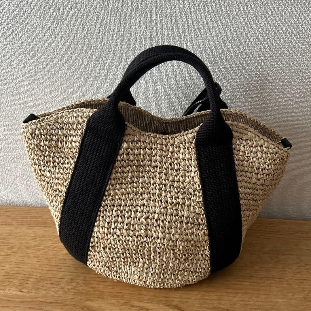 VIOLAd'ORO ヴィオラドーロ かごバッグ ミニバスケット 2WAY