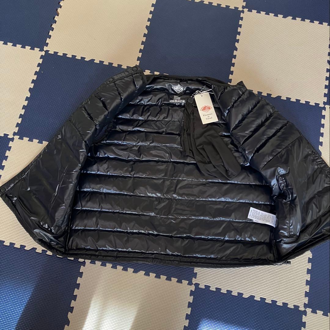 新品未使用　DANTON インナーダウン　クルーネックベスト　Ｌ