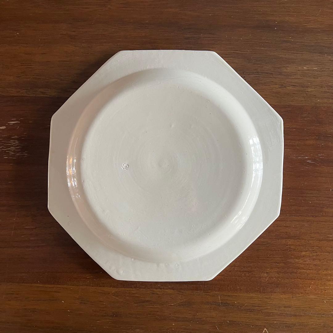 【訳あり】フランスアンティーク オクトゴナル ダイヤリム【金継ぎ用】