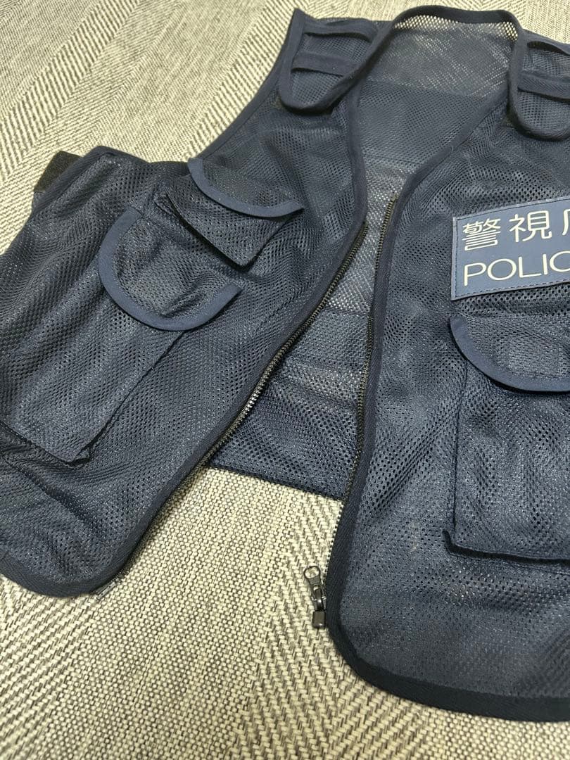 【警察グッズ】撮影用レプリカ　耐刃防護衣　首都型