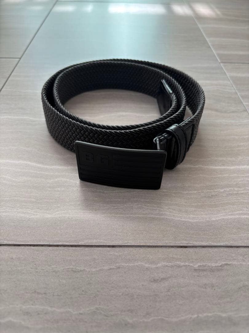 BRIEFING GOLF ◆ベルト　グレー　メンズ　サイズM