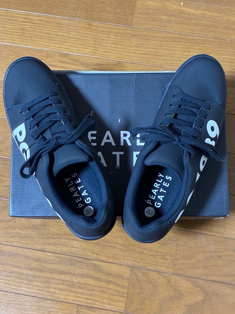 パーリーゲイツ シューズ　26.5㎝ ネイビー