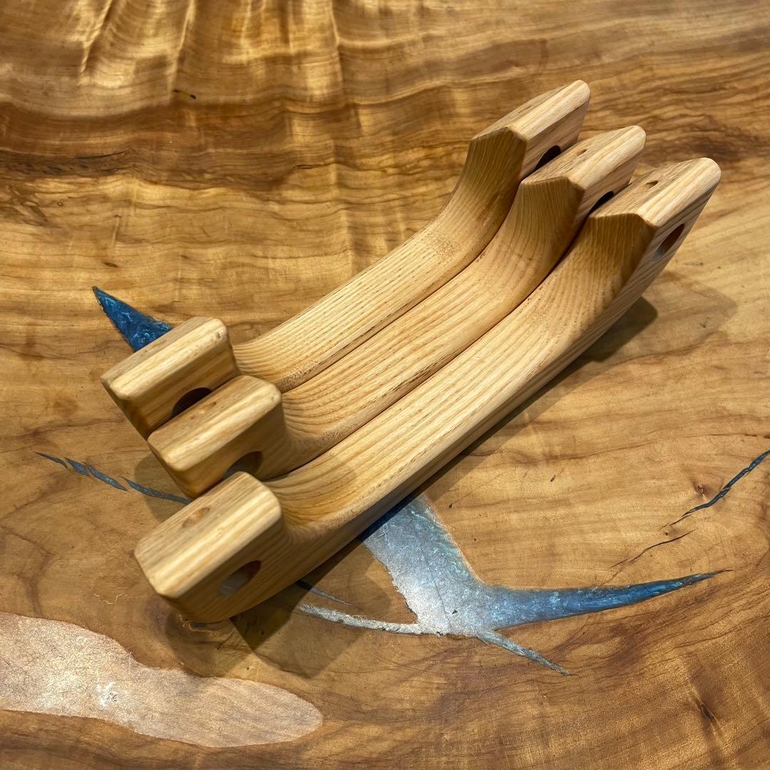 キャラバンE26 ホワイトアッシュアシストグリップ　３点セット