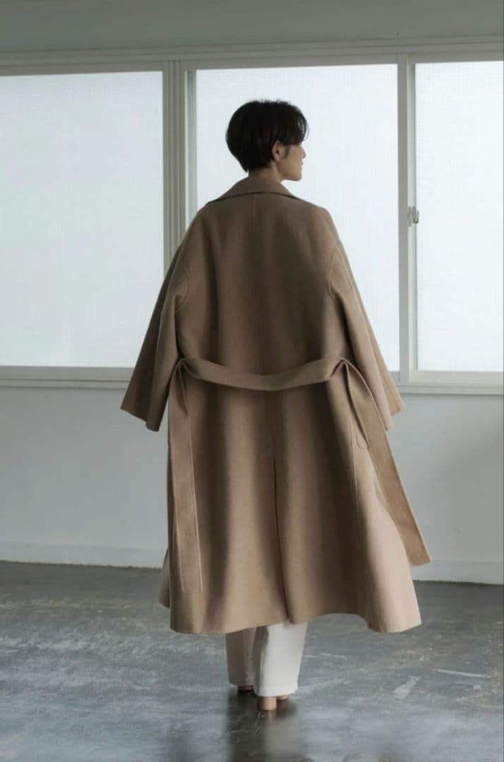 美品★regleamリグリーム リバーシブルチェックコート