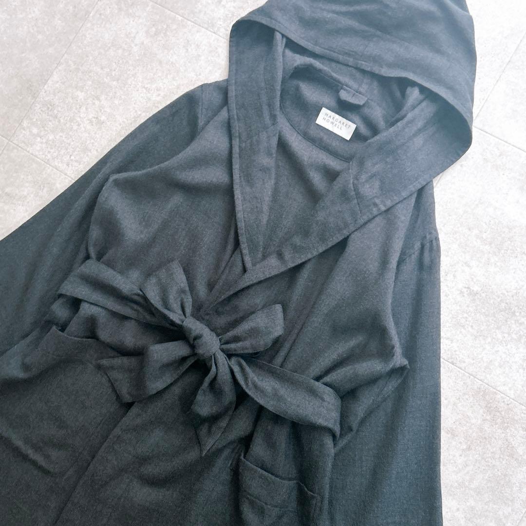 極美品✨マーガレットハウエル SOFT WOOL GOWN ロング 2024年