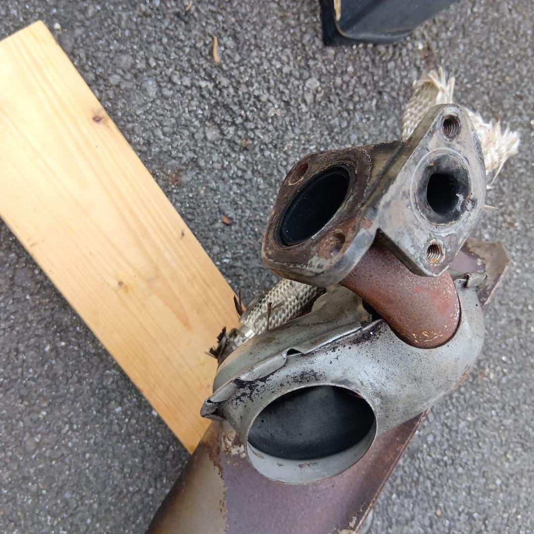 空冷ビートル ストックマフラー＆テールパイプ2本セット 空冷vw