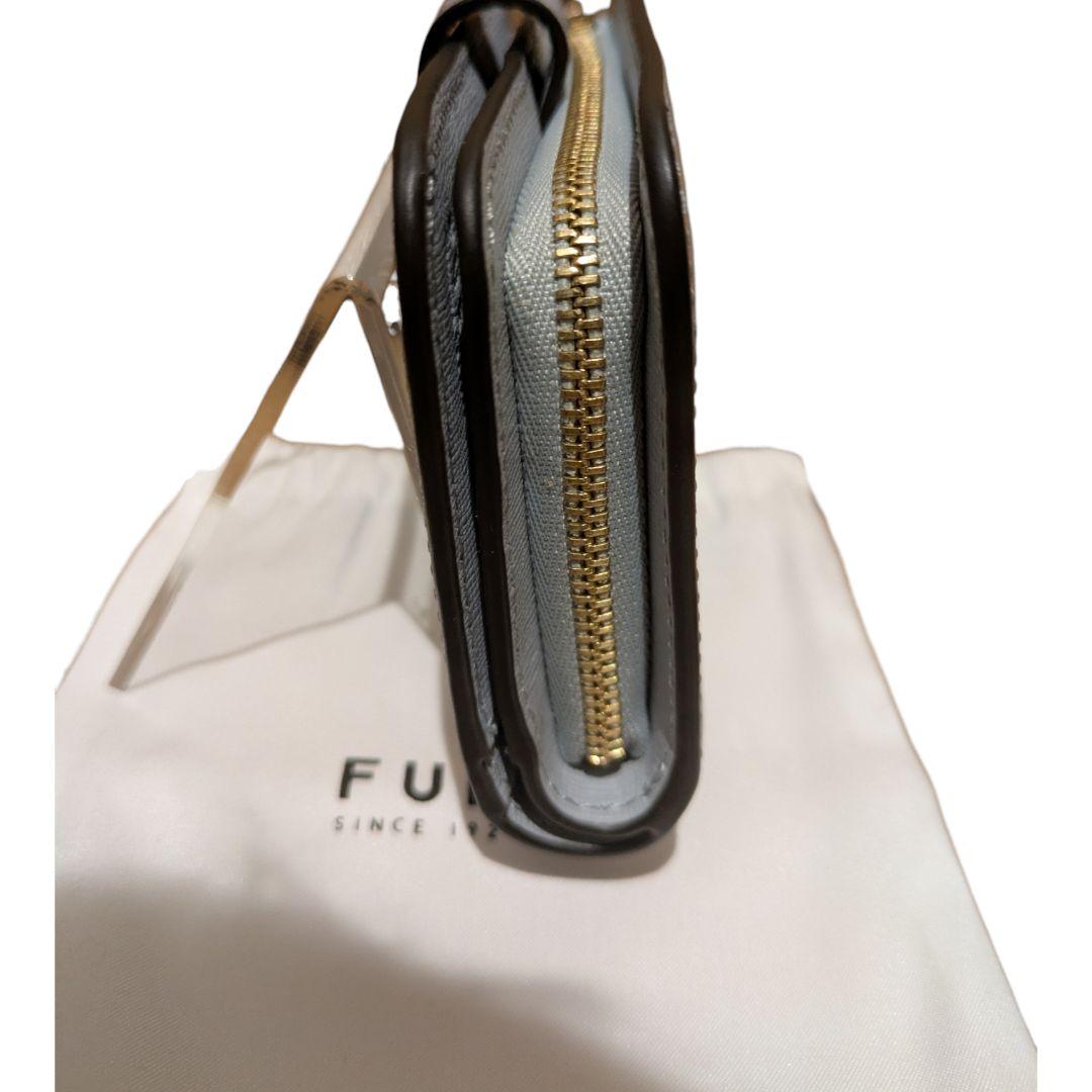 【新品未使用】 FURLA フルラ BABYLON(バビロン) M 水色　ブルー