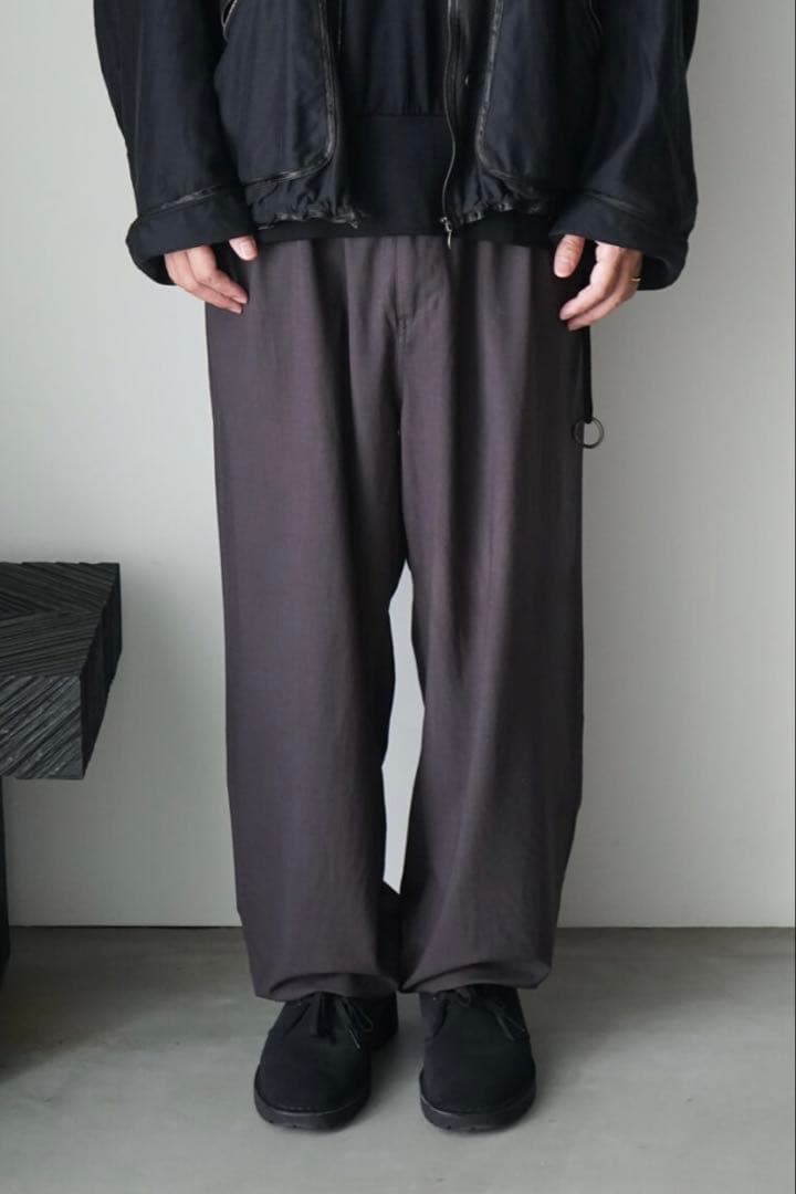 パンツ barbell object dw pt(d.charcoal) 25SS 2
