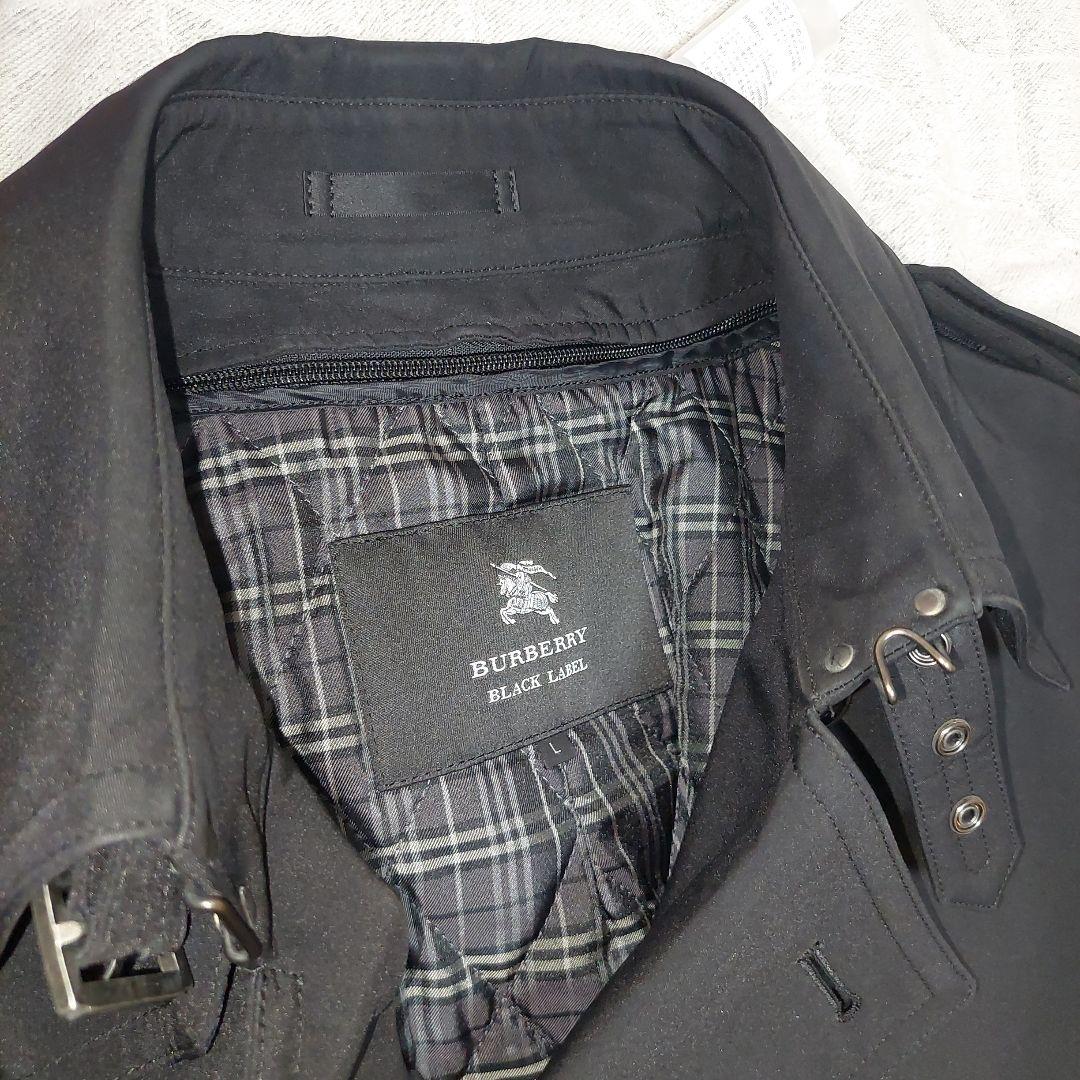 【専用】 バーバリーブラックレーベル トレンチコート L ライナー付 ベルト 黒