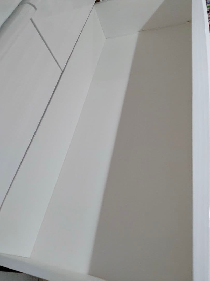 【ちん】ニトリ　ハイチェスト　白