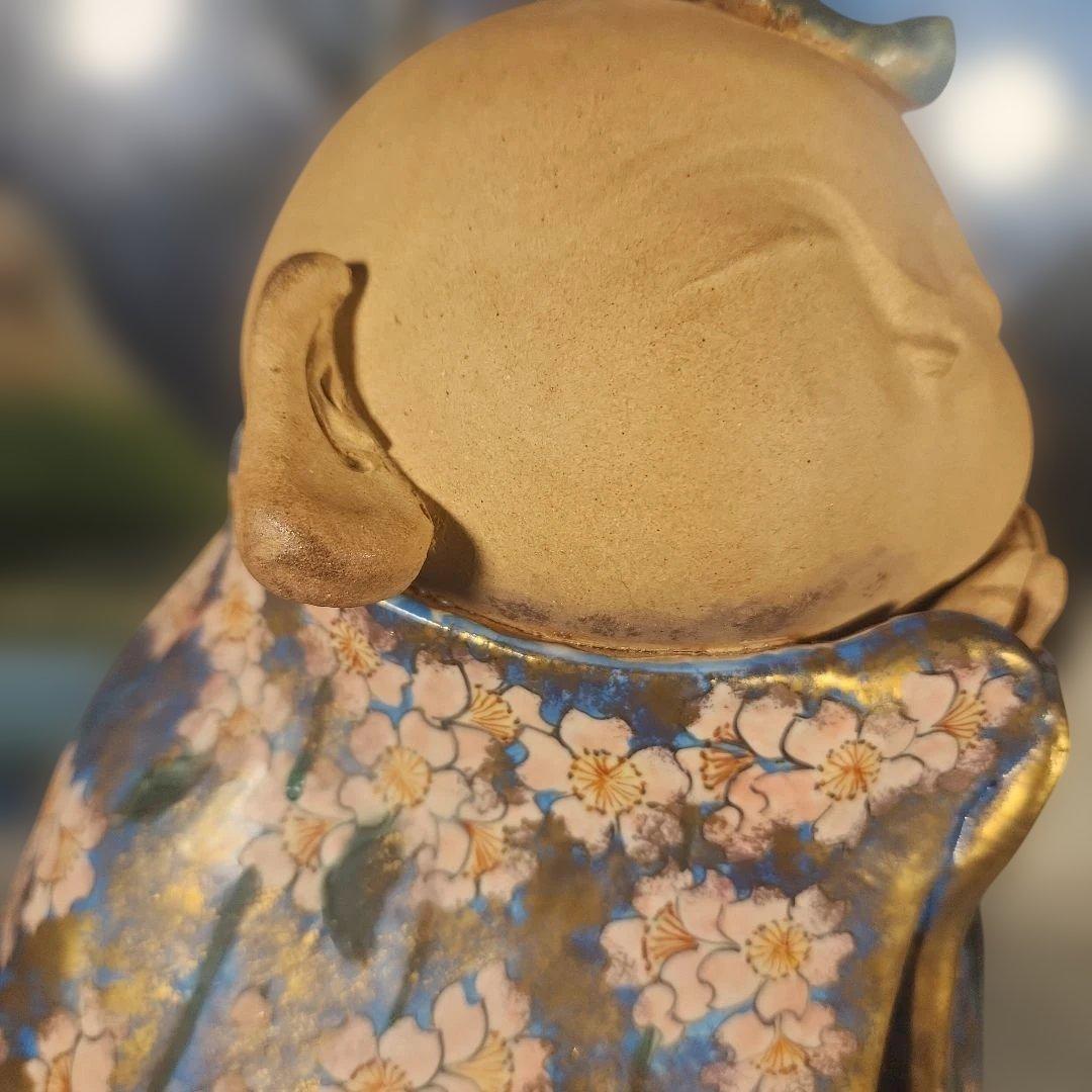 H*i様 かやごもり窯？　童子　大型作品　高さ約39cm