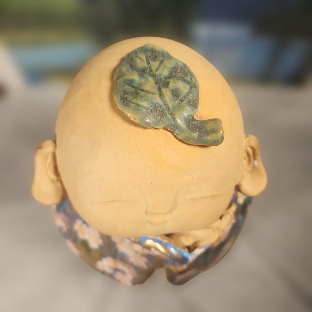 H*i様 かやごもり窯？　童子　大型作品　高さ約39cm