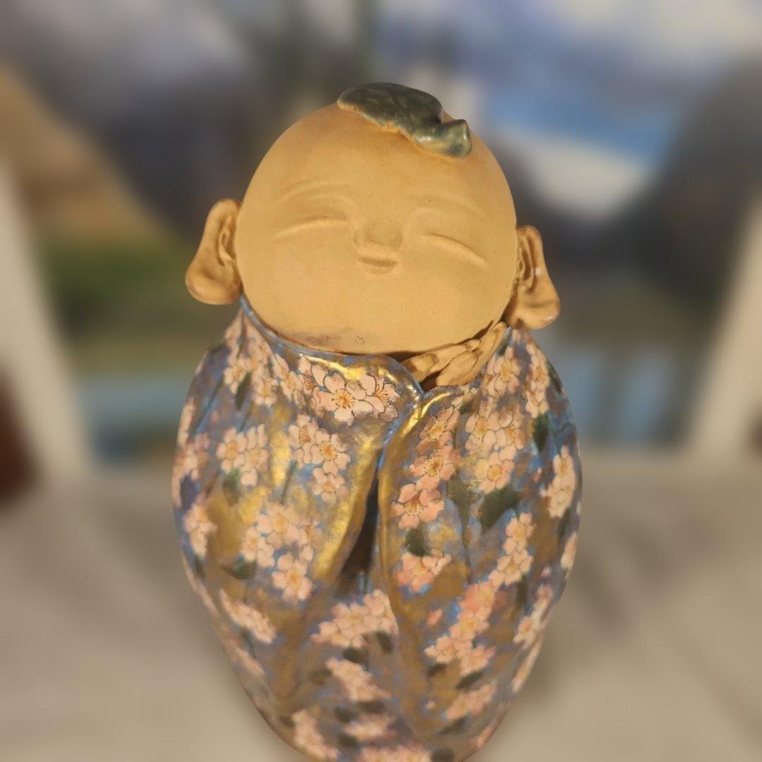 H*i様 かやごもり窯？　童子　大型作品　高さ約39cm