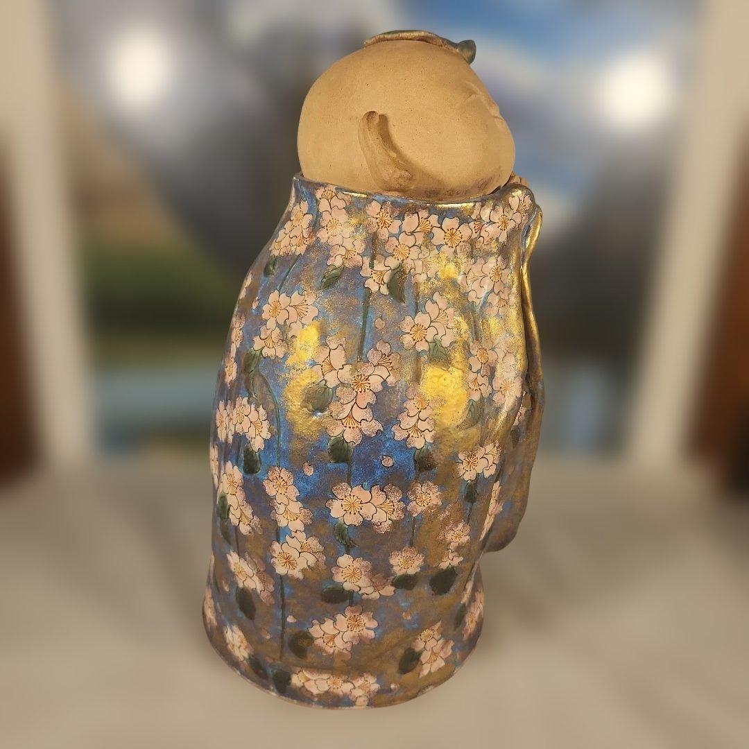 H*i様 かやごもり窯？　童子　大型作品　高さ約39cm