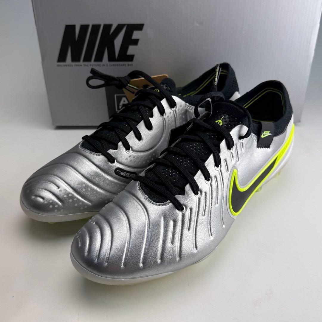 25.5cm ナイキ ティエンポ レジェンド10 エリート AG-PROシルバー