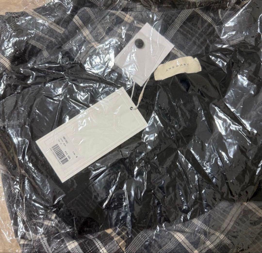 andmary aine set mini dress グレー　mサイズ