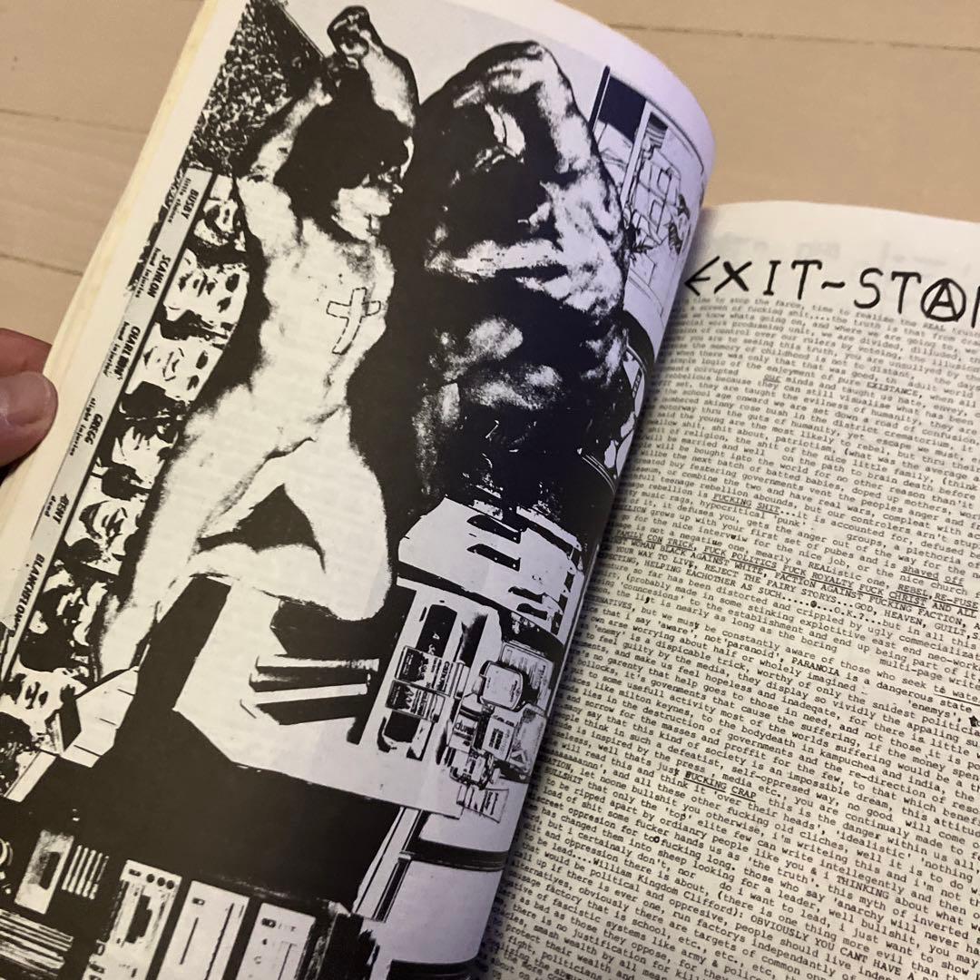 希少 TOXIC GRAFITY ZINE 1980 CRASSソノシート付