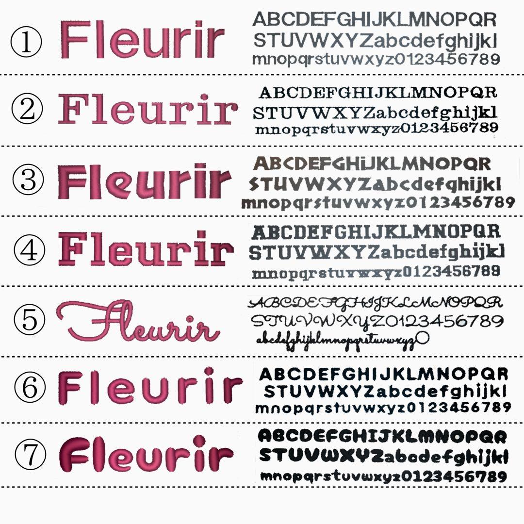 【2日以内発送】刺繍名入れキーホルダー 名前オーダーネームタグ バッグチャーム