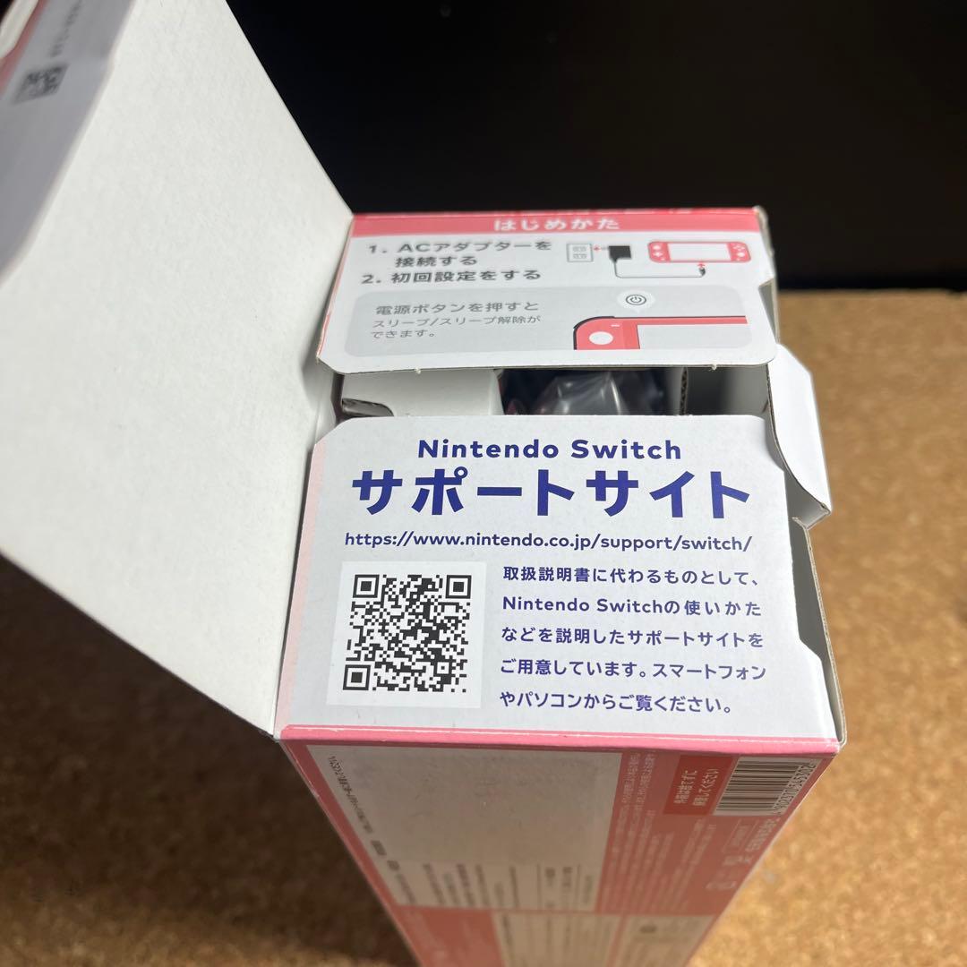 【新品未使用】Nintendo Switch Lite 本体 ピンク/Coral