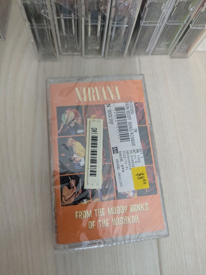 NIRVANA他　洋楽カセットテープ セット　８本未開封