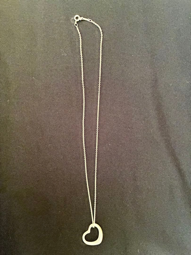 ティファニー エルサ・ペレッティ™ オープン ハート ペンダント（SV925）