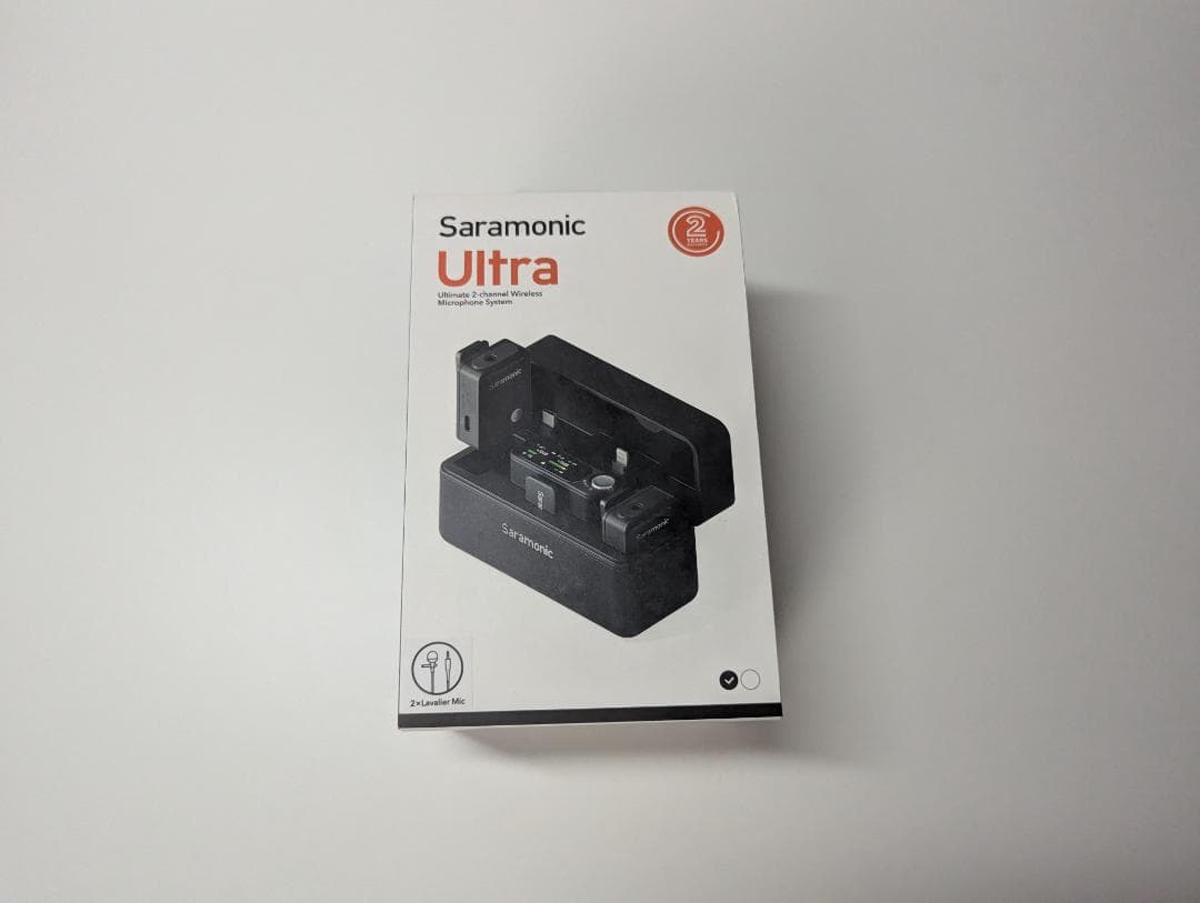 【美品】Saramonic Ultra ワイヤレスマイク 32bit float