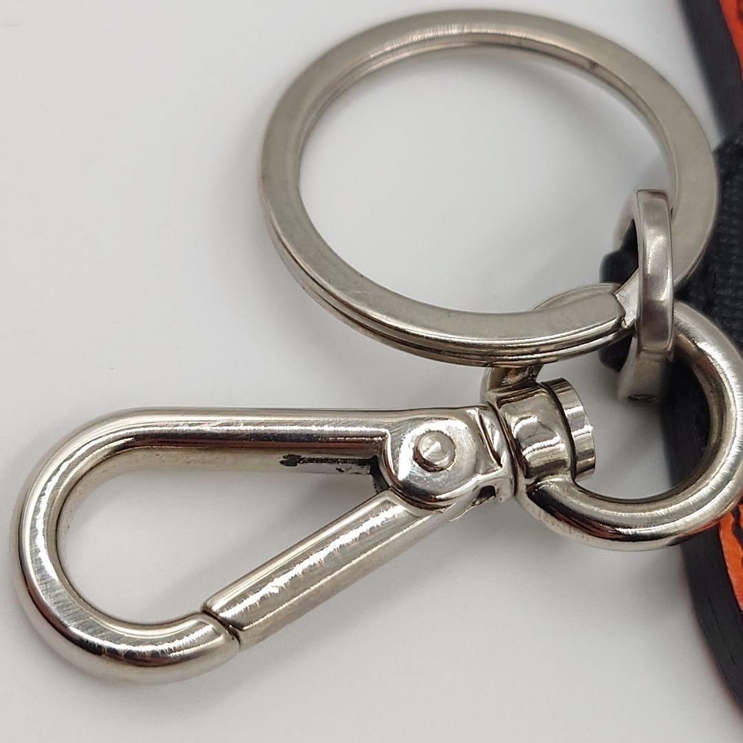 PRADA キーホルダー バッグ型 チャーム 黒 サフィアーノレザー プラダ