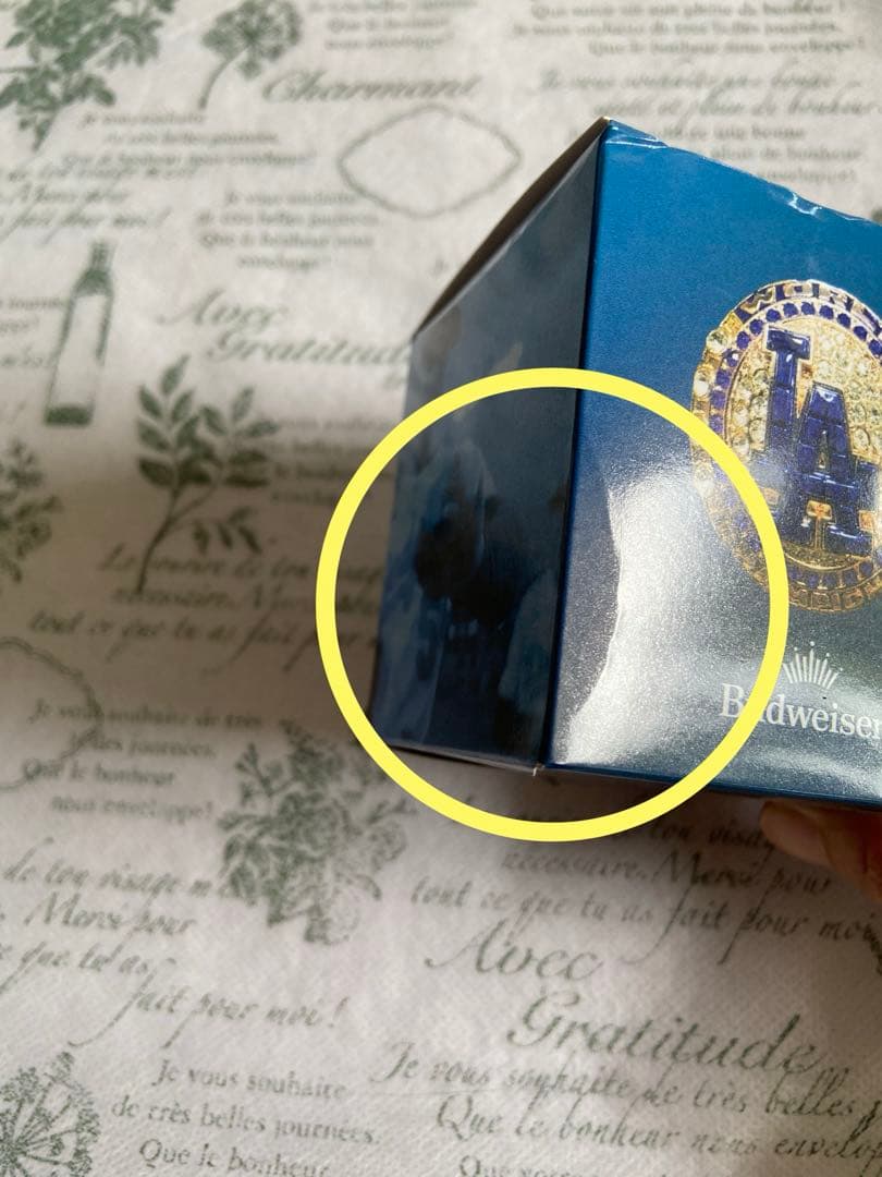 ロサンゼルス・ドジャース 優勝記念品 レプリカリング　フリーマン