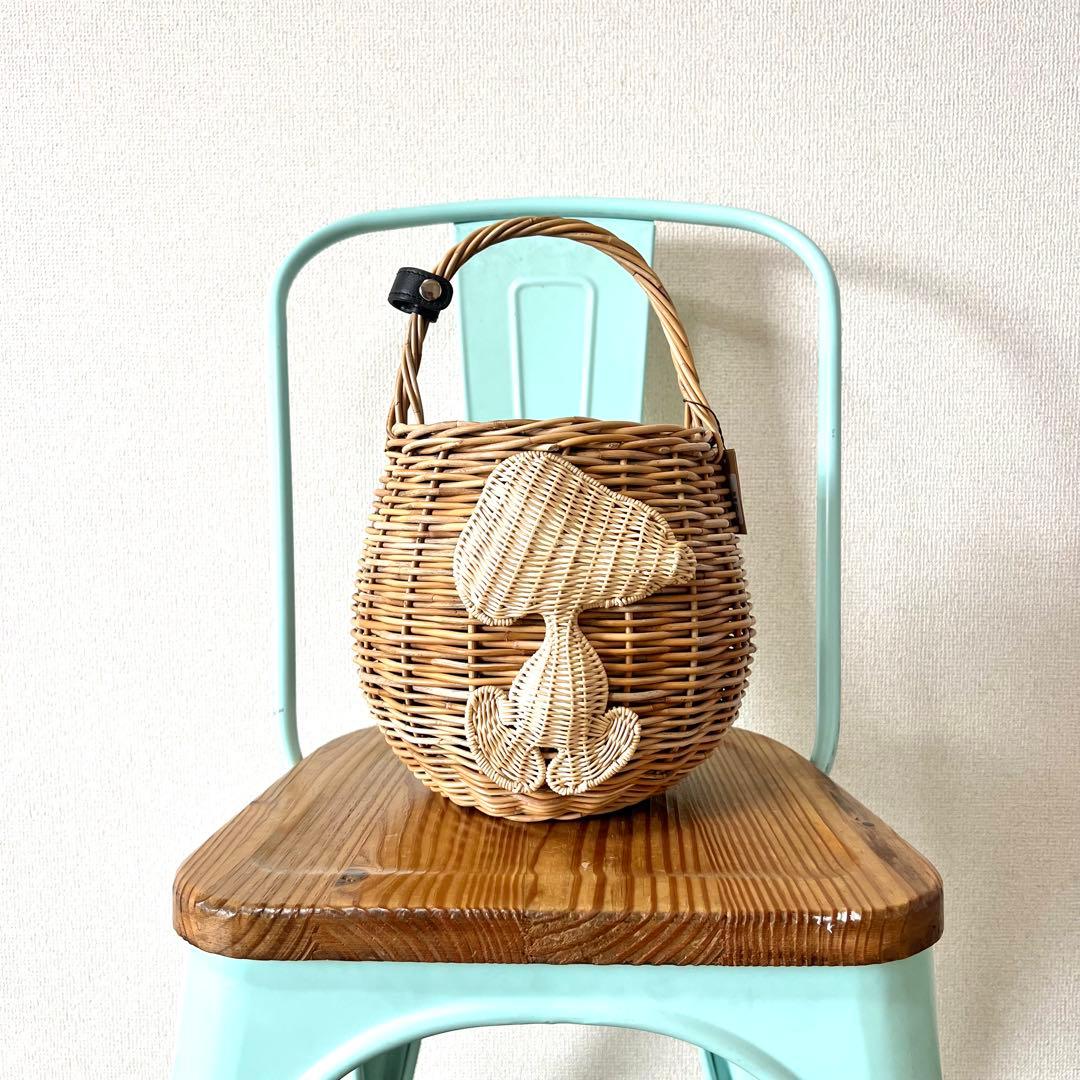 レア！未使用品★KIS Design × PEANUTS アラウンドバスケット