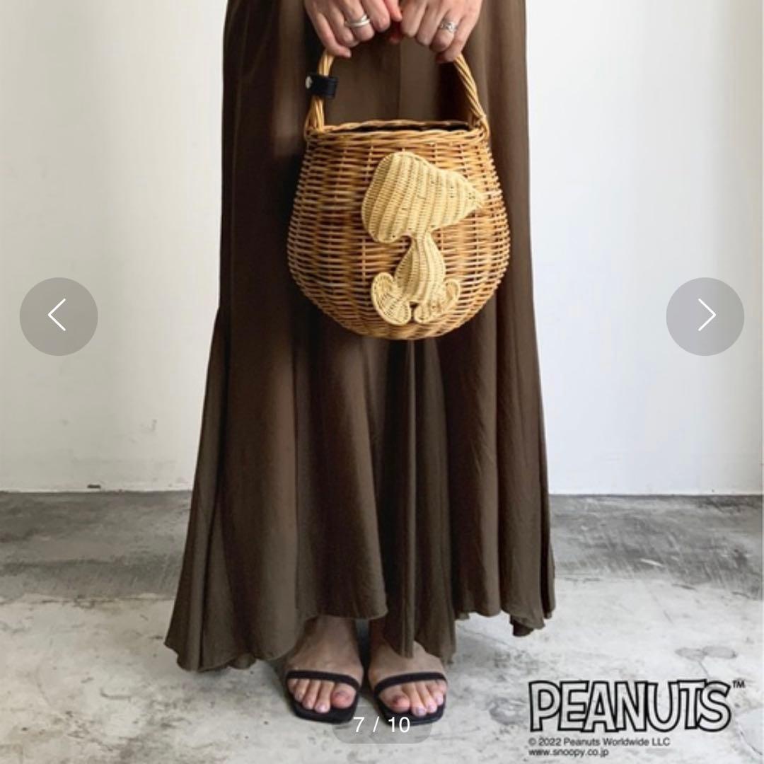 レア！未使用品★KIS Design × PEANUTS アラウンドバスケット