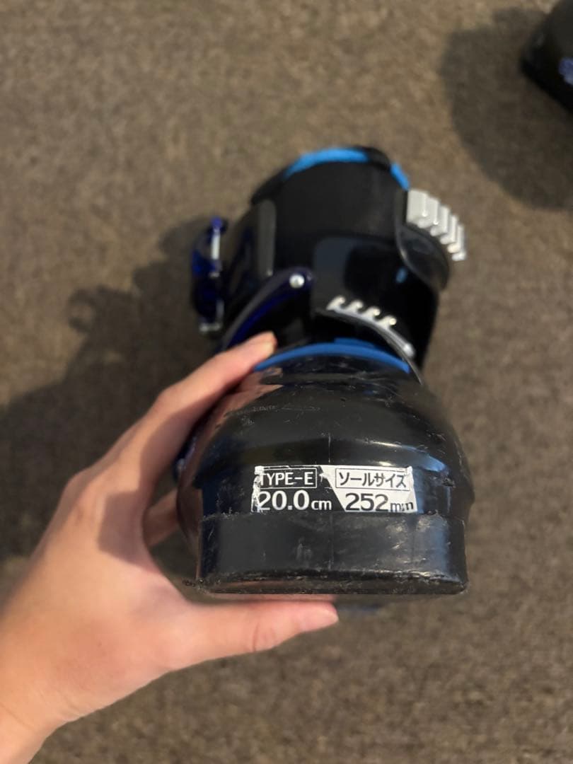 スキーセット　子ども用　板116cm ブーツ20cm ストック85cm