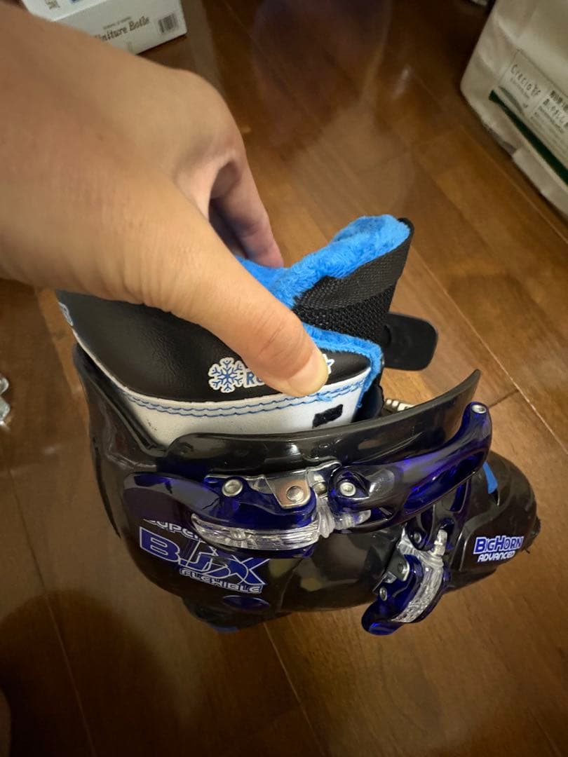 スキーセット　子ども用　板116cm ブーツ20cm ストック85cm