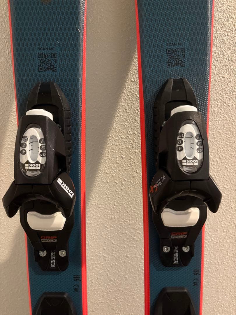 スキーセット　子ども用　板116cm ブーツ20cm ストック85cm