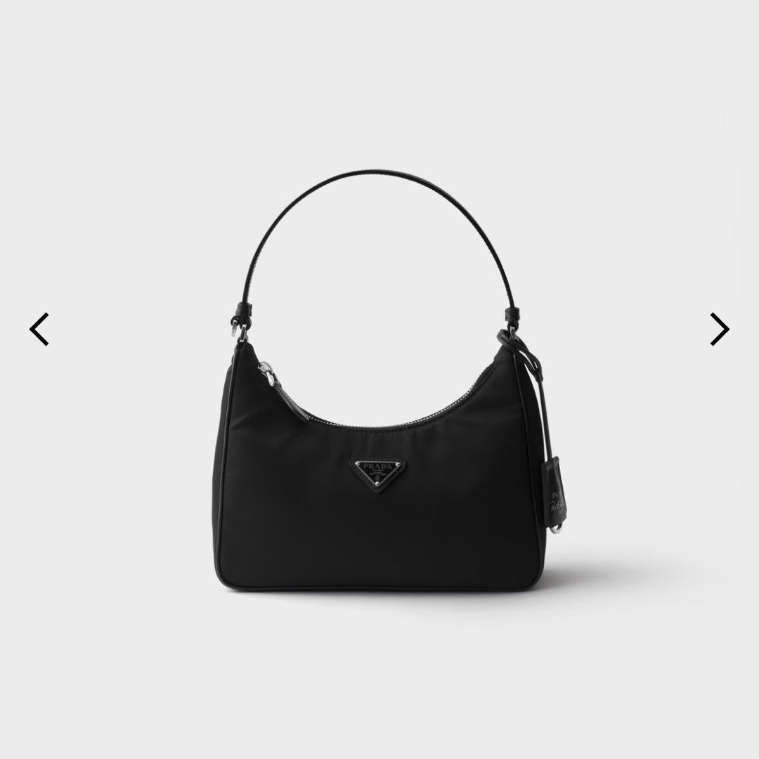 最終値下げ新品同様プラダ Re-Edition 2005 Re-Nylon 黒