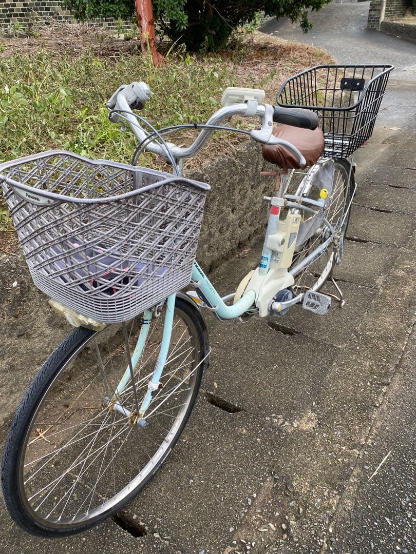 パナソニック電動アシスト自転車　バッテリー2個＋充電器付
