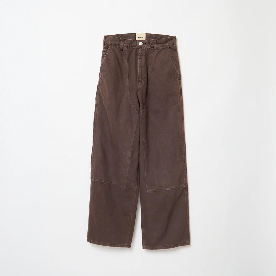 パンツ shishikui painter pants34 brown