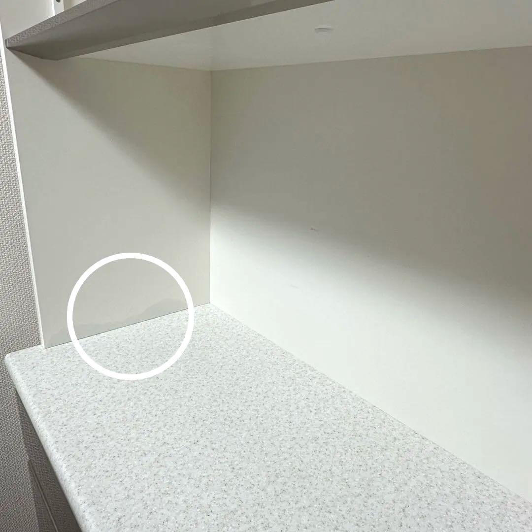 ニトリ キッチンボード　アルミナ2 横幅100食器棚　キッチンカウンター