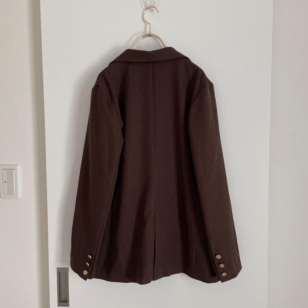 コラージュガリャルダガランテ　ダブルブレストジャケット　ブラウン系