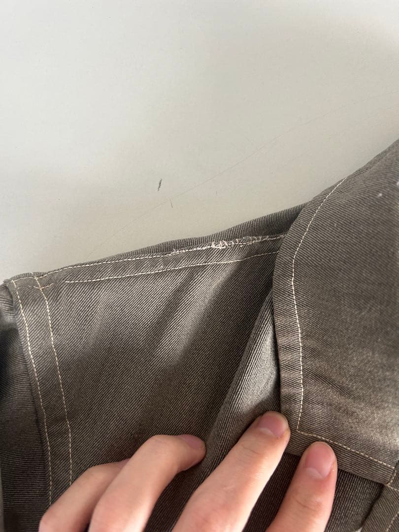 30s〜　ウィップコード　ジャケット　鳩目　グリーン　カーキ