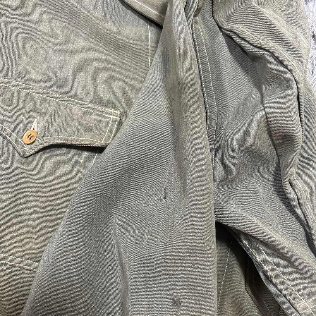 30s〜　ウィップコード　ジャケット　鳩目　グリーン　カーキ