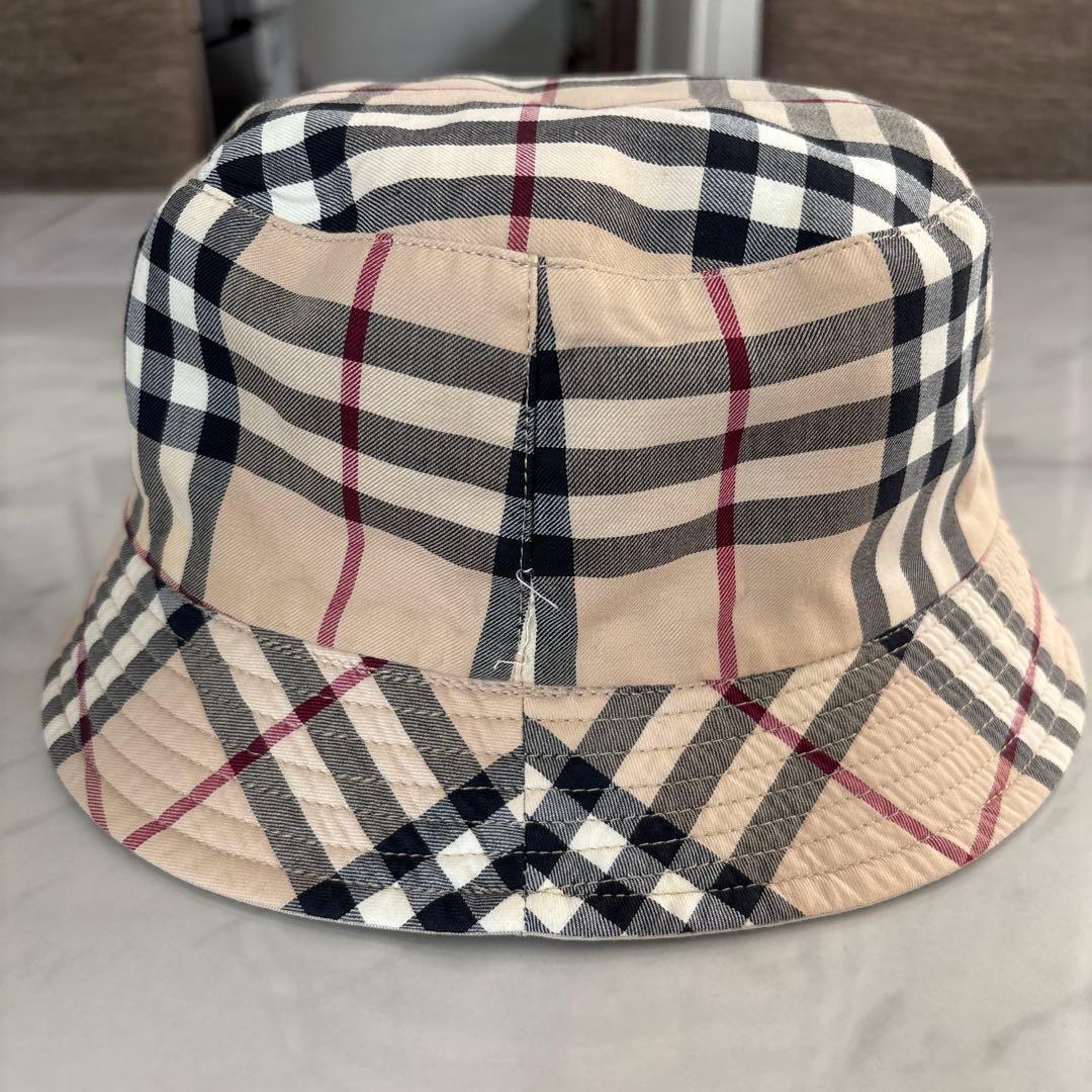 BUBERRYバーバリーロンドン　帽子　リバーシブル