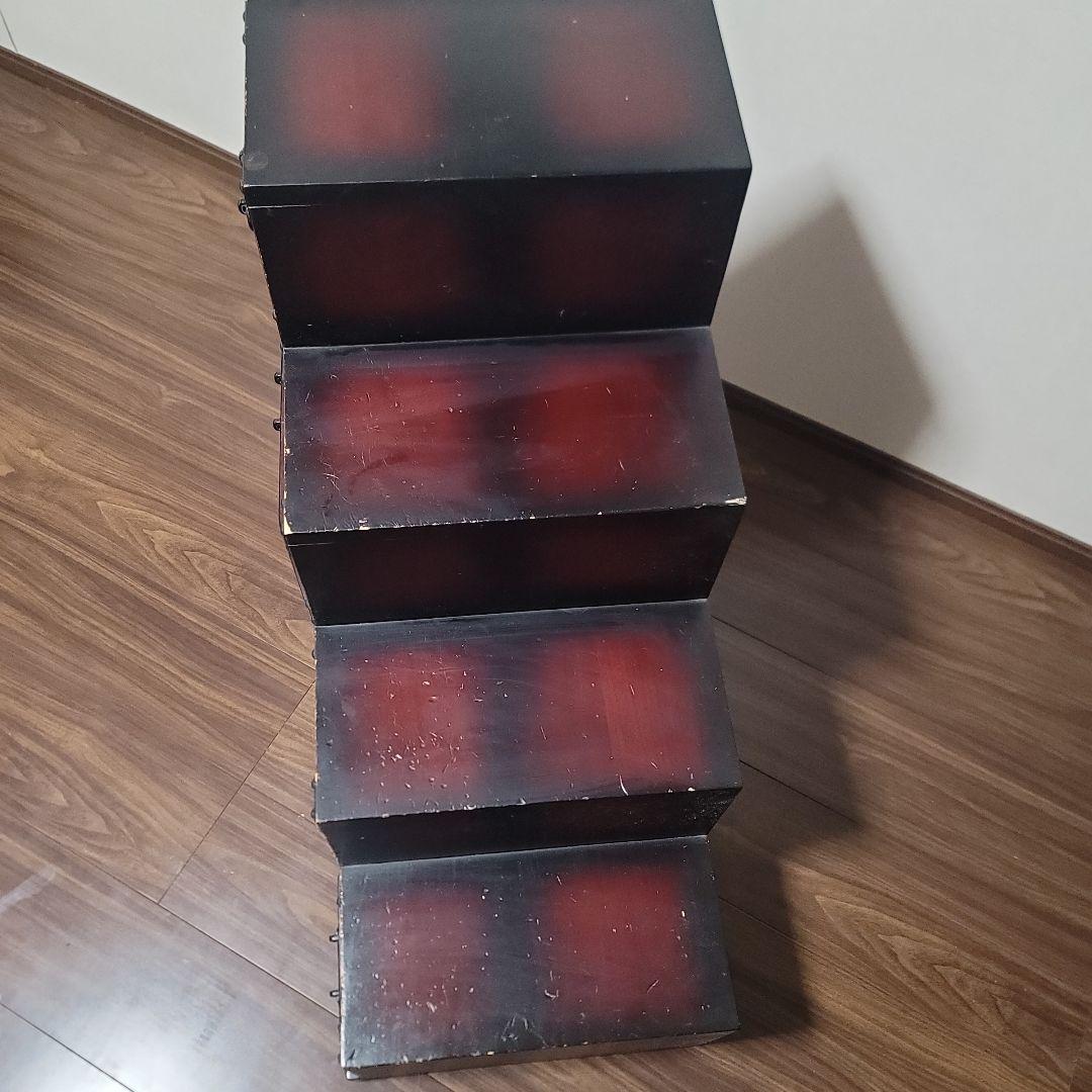 【タイムセール3/3まで】レトロ風階段箪笥